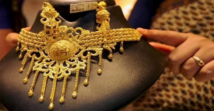সোনার গহনার দাম ভরিতে বাড়ল ৩ হাজার ৮৪৯ টাকা