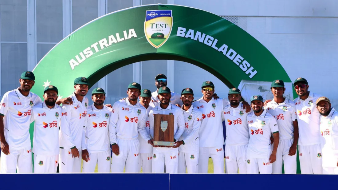 টেস্টে ইতিহাসের সেরা র‍্যাংকিংয়ে বাংলাদেশ
