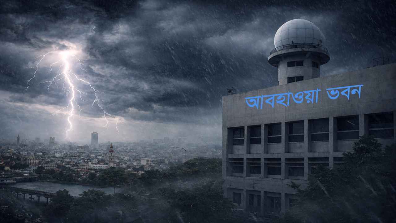 দেশজুড়ে বজ্রসহ ভারী বৃষ্টিপাতের আশঙ্কা