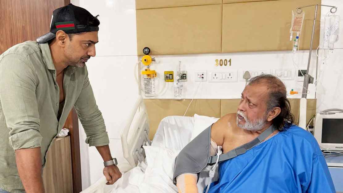 মিঠুনকে দেখতে হাসপাতালে দেব
