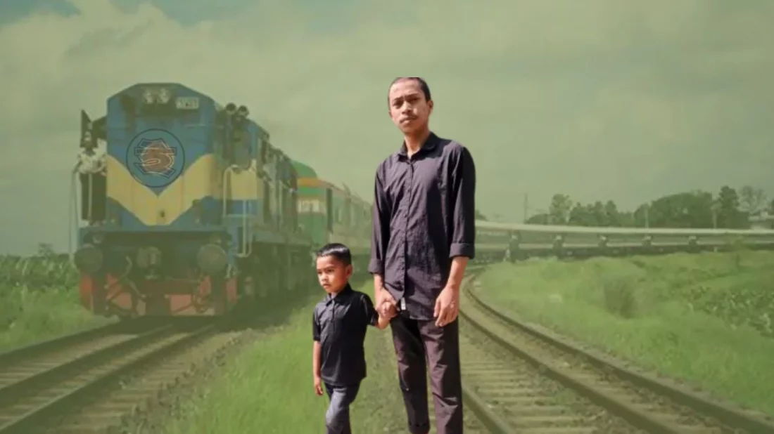 সন্তানসহ ট্রেনে নিচে ঝাঁপ, ঘটল মিরাকল