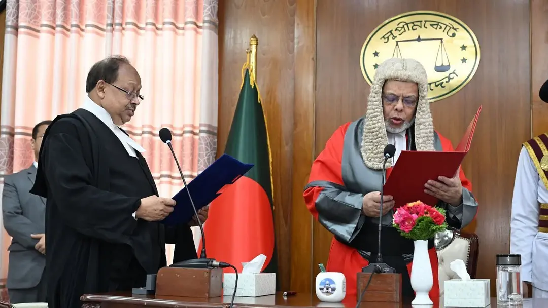 নবনিযুক্ত বিচারপতি হাবিবুল গনির শপথ অনুষ্ঠিত