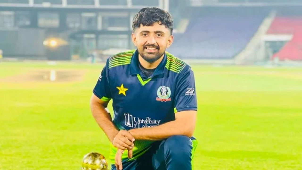 পাকিস্তানি অলরাউন্ডার হামজা নজর ২ বছর নিষিদ্ধ