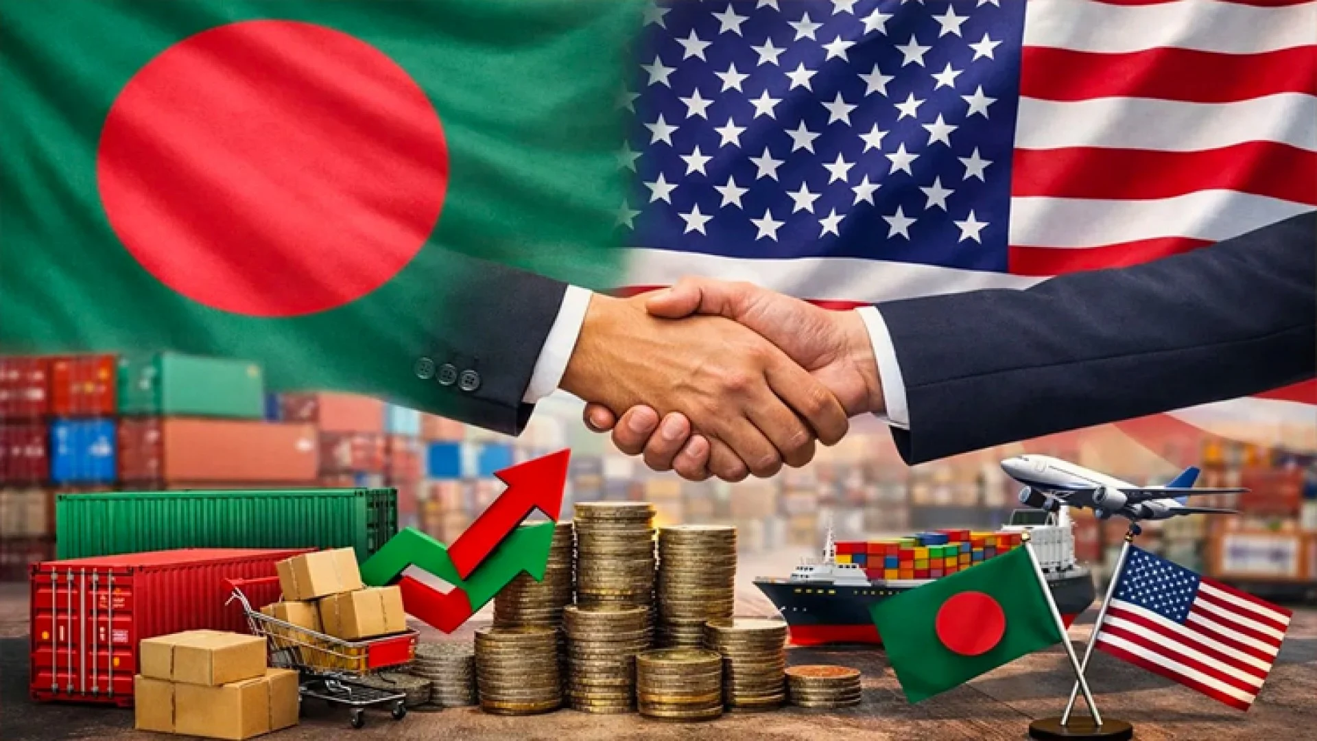 ভারতকে হটিয়ে বাংলাদেশের দ্বিতীয় বৃহত্তম অংশীদার এখন যুক্তরাষ্ট্র