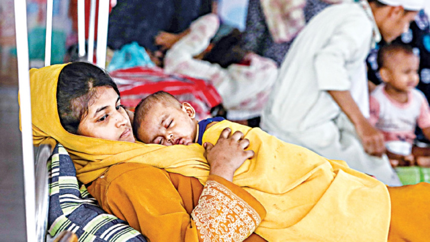 হামের উপসর্গ নিয়ে আরও ৫ শিশুর মৃত্যু