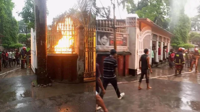 বজ্রপাত থেকে জ্বালানিমন্ত্রী টুকুর বাসায় আগুন