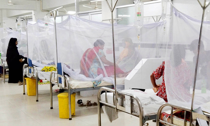 ডেঙ্গুতে ৬ মৃত্যু, হাসপাতালে ভর্তি ২১৫৮ জন