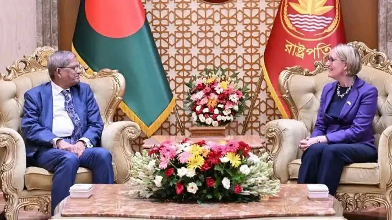 রাষ্ট্রপতির সঙ্গে ব্রিটিশ হাইকমিশনারের সাক্ষাৎ