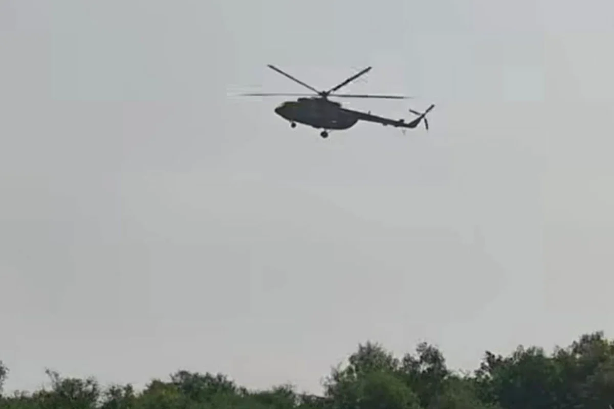হেলিকপ্টারে সুন্দরবন দেখলেন প্রধানমন্ত্রী