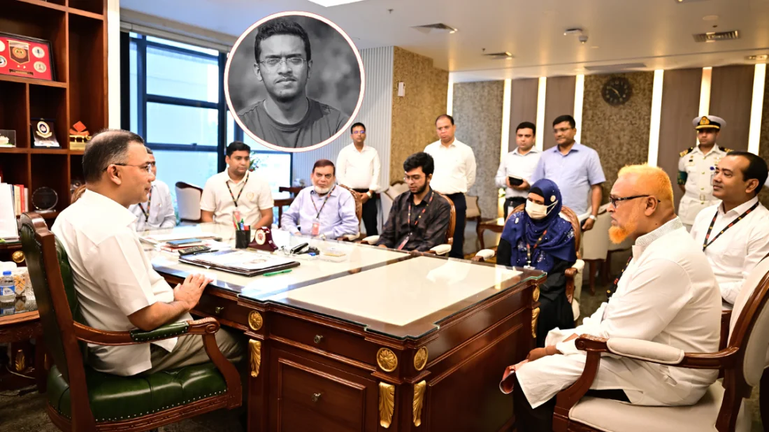 প্রধানমন্ত্রীর সঙ্গে আবরার ফাহাদের পরিবারের সদস্যদের সাক্ষাৎ