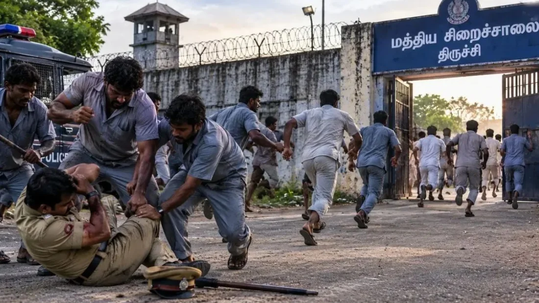 অসুস্থতার নাটক করে কারাগার থেকে পালালেন ১৭ বন্দি
