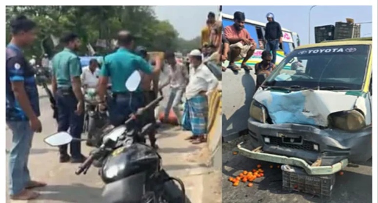 চট্টগ্রামে মোটরসাইকেলে পিকআপের ধাক্কায় নিহত ২