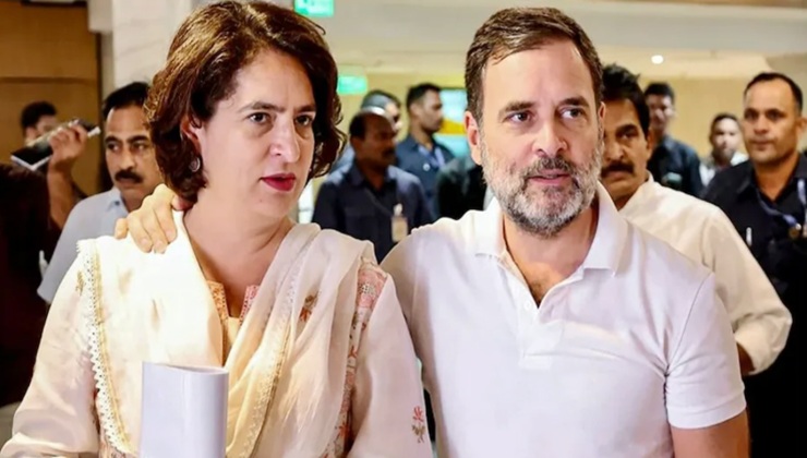 উত্তাল দিল্লি: রাহুল ও প্রিয়াঙ্কা গান্ধী আটক