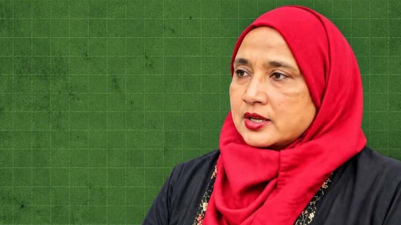 পদত্যাগপত্র জমা দিলেন ফেরদৌসী আহমেদ মিষ্টি